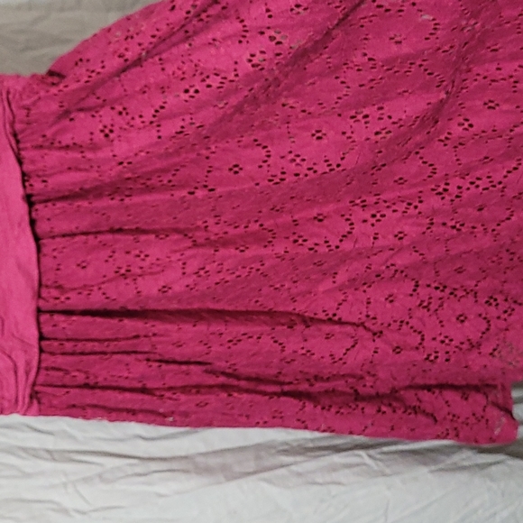 Maitai Burgundy Dress labeled Large (fits more like a medium) - Picture 4 of 7